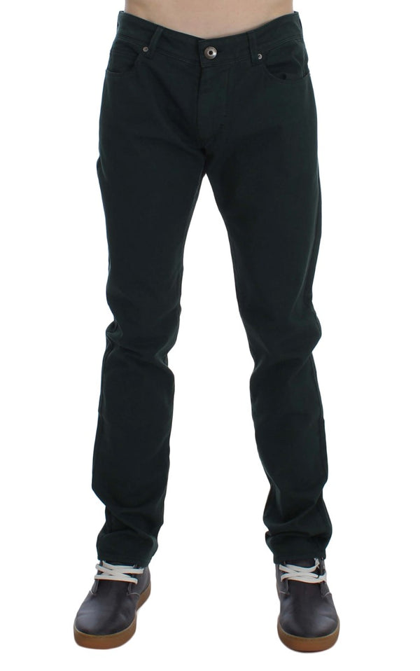 Ermanno Scervino 97% Cotton jeans in green