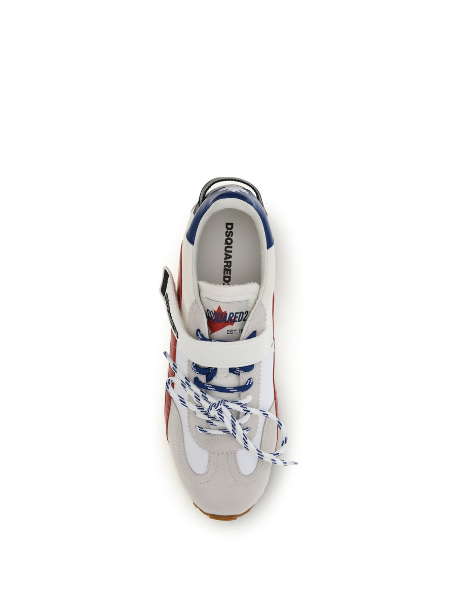 Sneakers Dc-642 White-Red-Blue White/red/blue Upper: Calf Leather Trainers