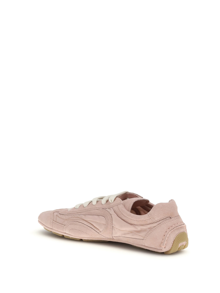 Sneakers Montecarlo Re-Edition Lambskin Peach Upper: Trainers