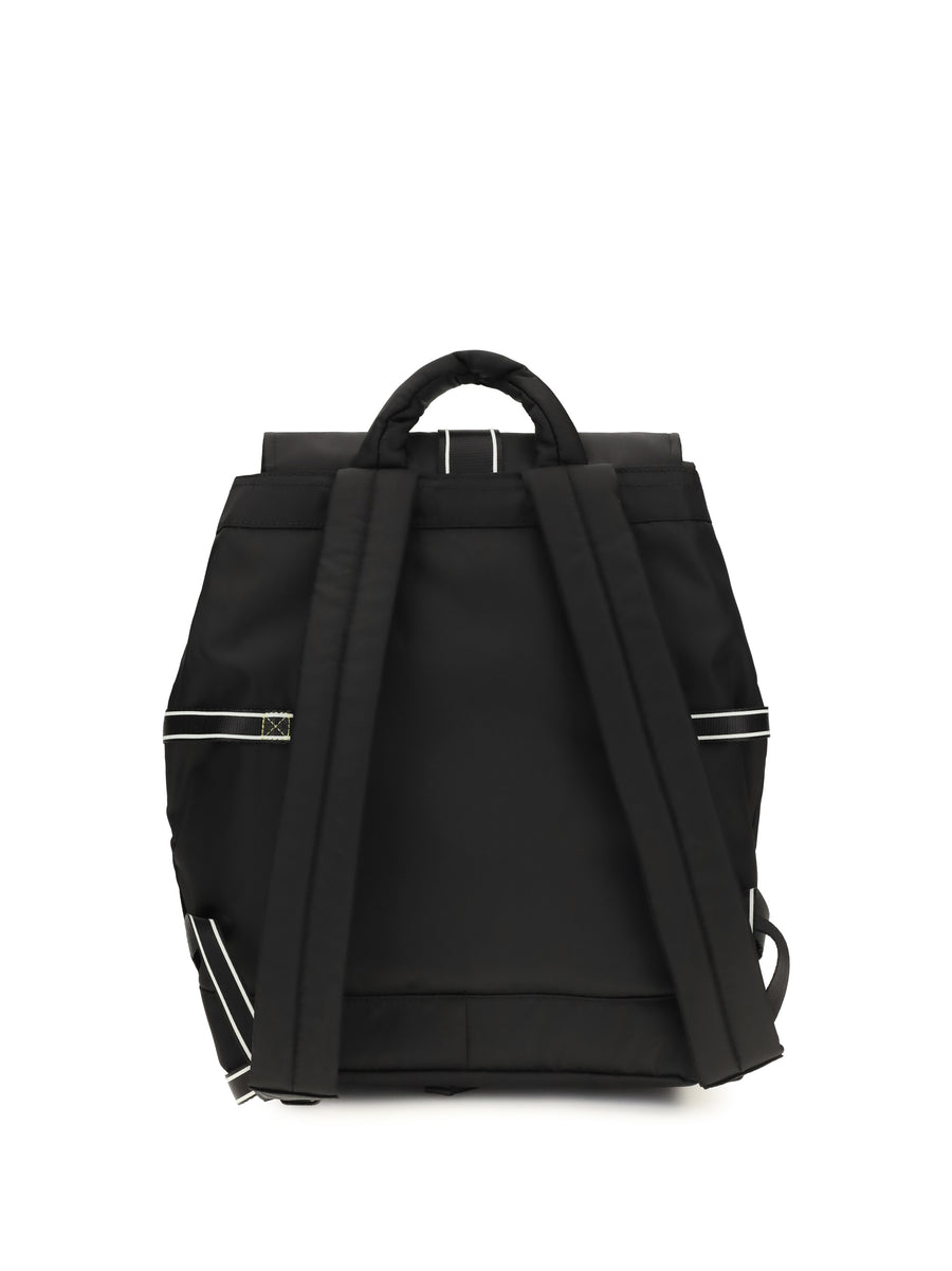 Backpack Re-Tech Black Recycled Polyamide Backpacks