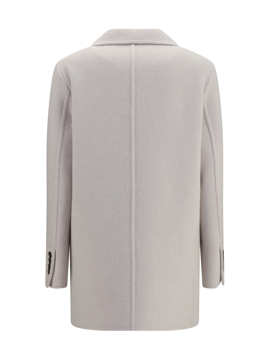 Jacket Single-Breasted Wool & Cashmere Chiglia Merino