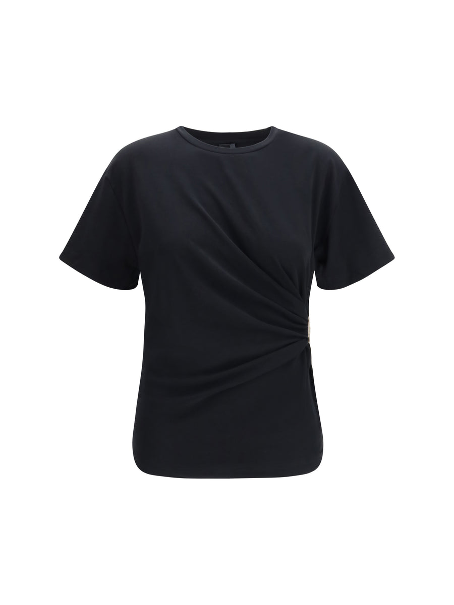 Pinko 85% Cotton t-shirt in black