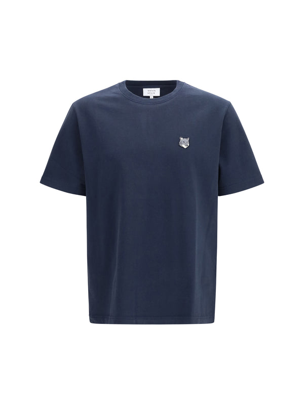 T-Shirt Fox Head Comfort Classic Navy Cotton T-shirts