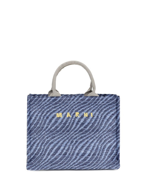 Marni 83% Nylon tote bag in blue