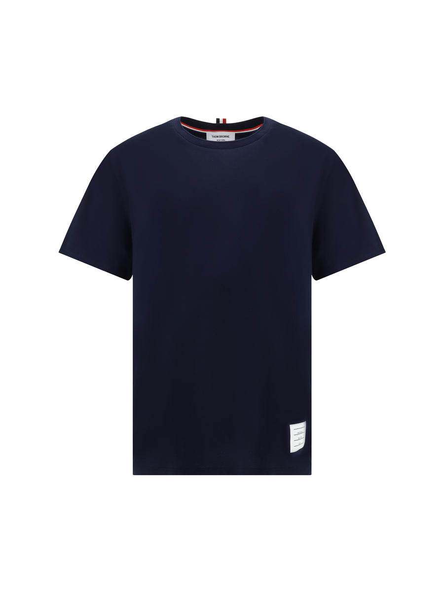 Thom Browne 100% Cotton t-shirt in navy