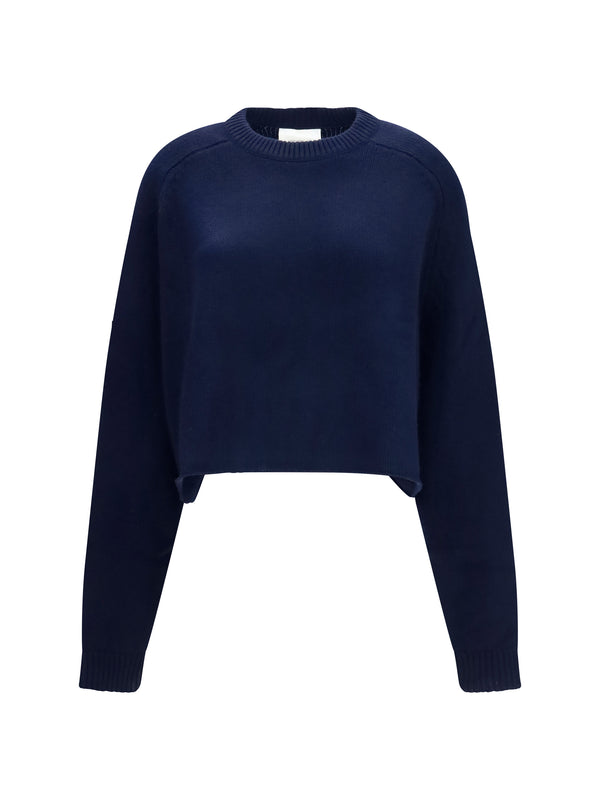 Lisa Yang 100% Cashmere sweater in navy