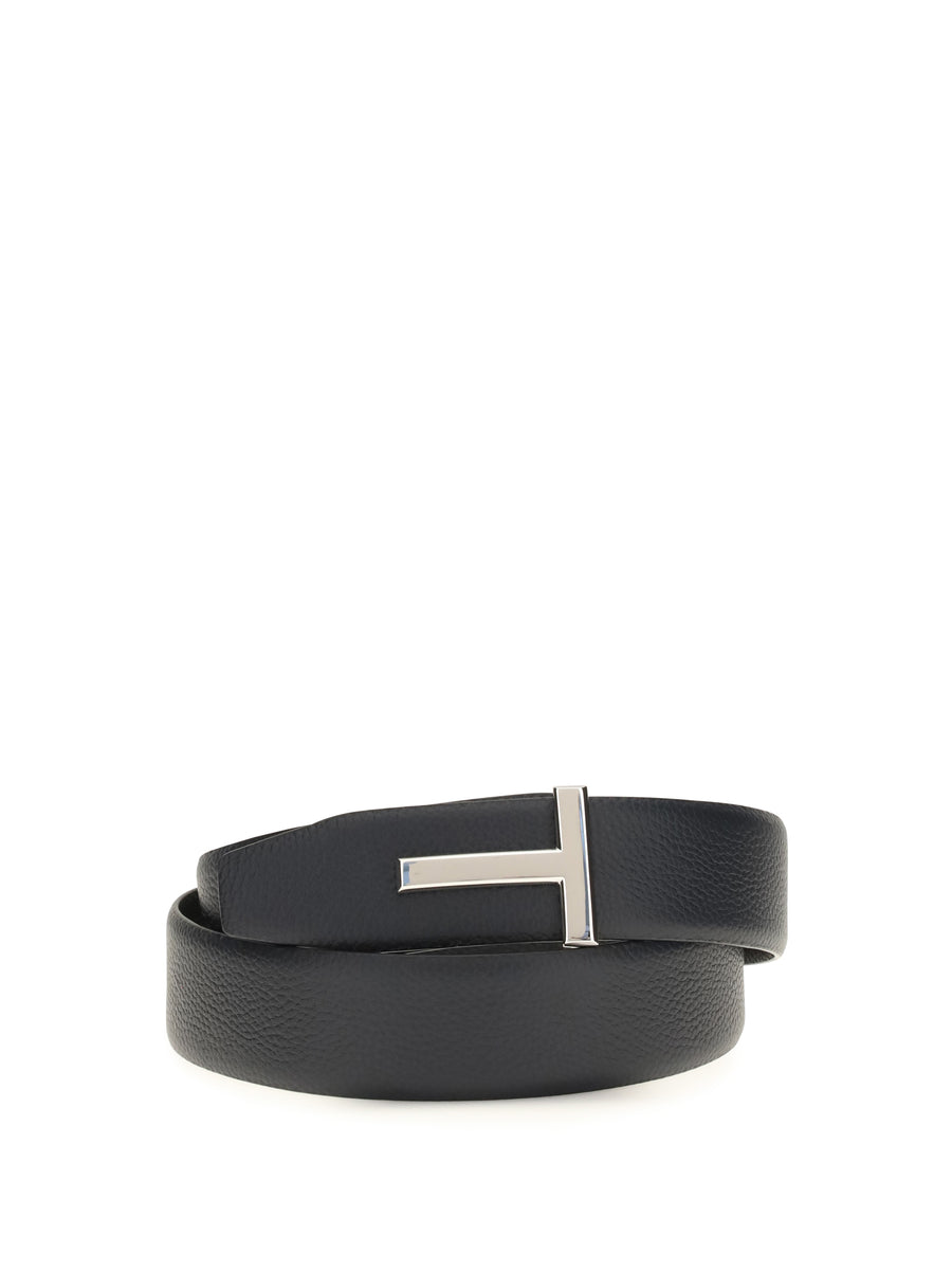 Belt Reversible Calf Leather Dark Navy-Black Navy/black (bos Taurus)