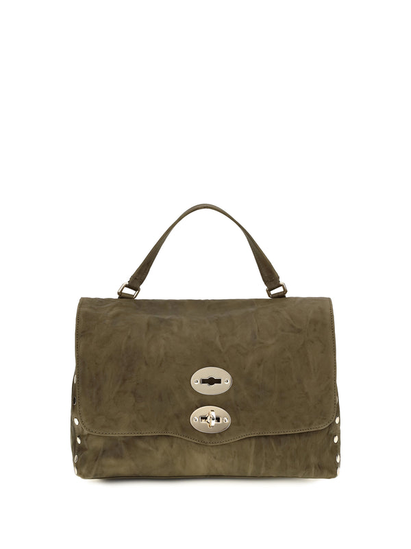 Postina Officina Green Oliva Giaraffa Shoulder Bags
