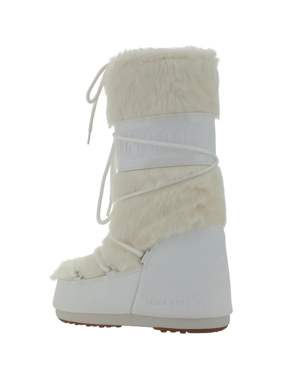Boots Icon Faux Fur Optical White Modacrylic