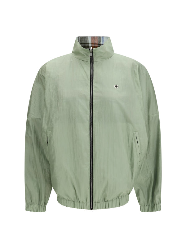 Marbell Outer: 100% Polyamide; Inner: 100% Linen jacket in green