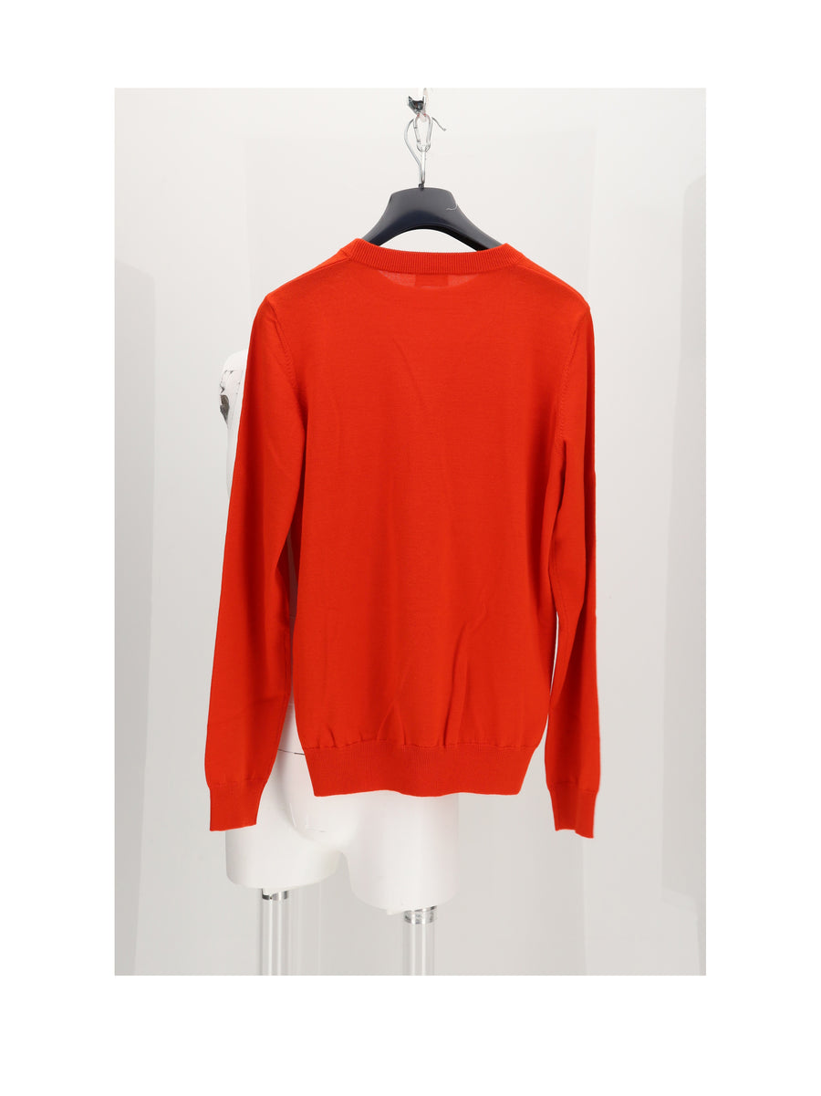 Crewneck Sweater Poppy Fleece Wool (ovis Aries)
