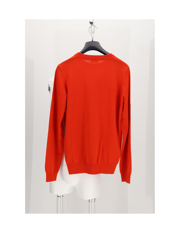 Crewneck Sweater Poppy Fleece Wool (ovis Aries)