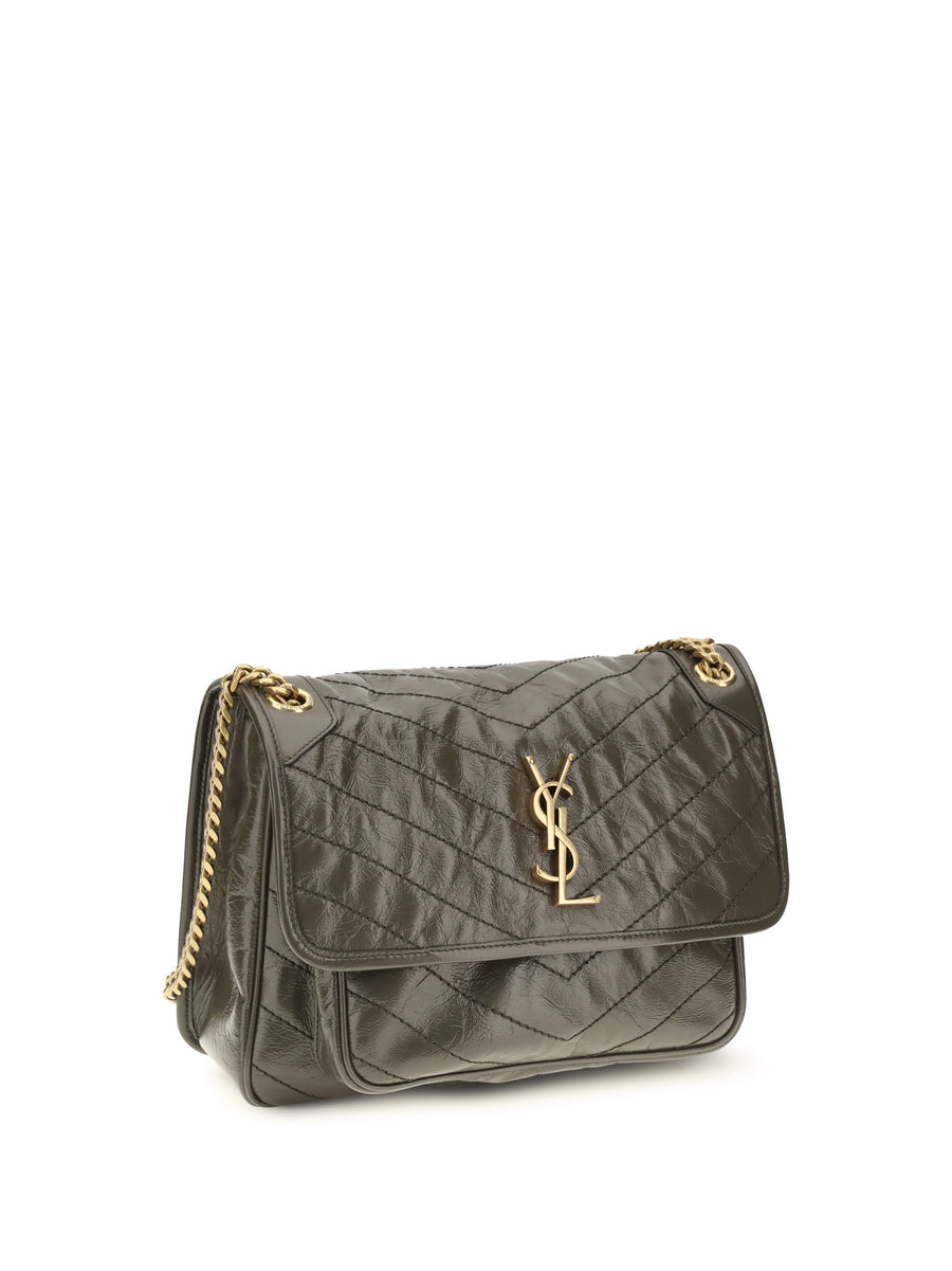 Shoulder Bag Niki Light Musk Calf Leather