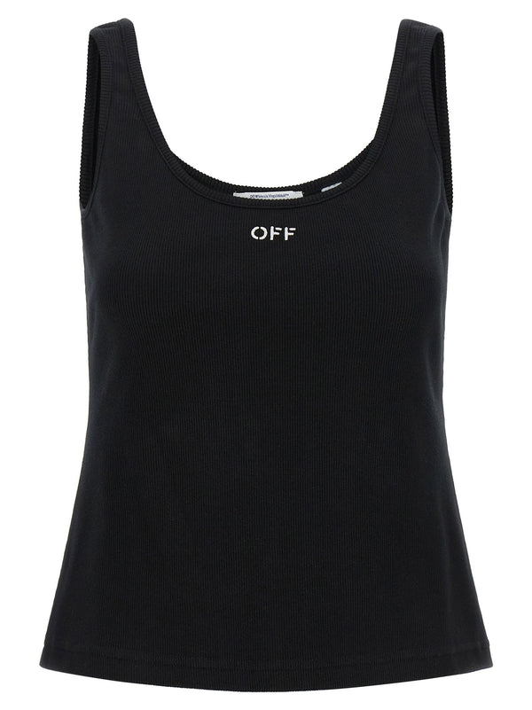 Off White تانك توپ أوف ستامپ