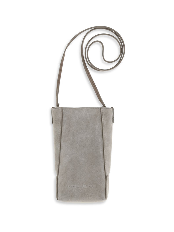 Cell Phone Case Bc Duo Suede Ice Calf Leather Make Up Bags