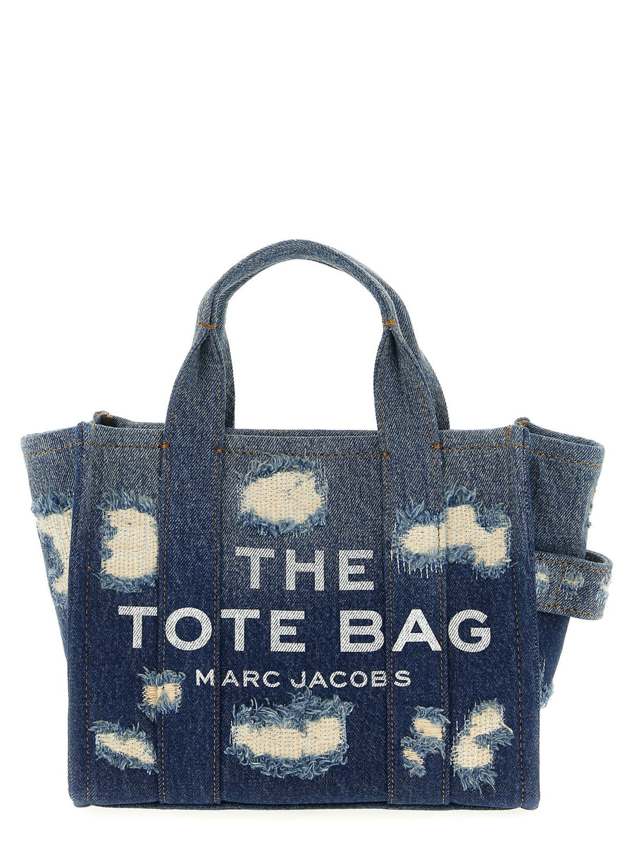 Marc Jacobs Rip and Repair Denim Tote Bag — Blue