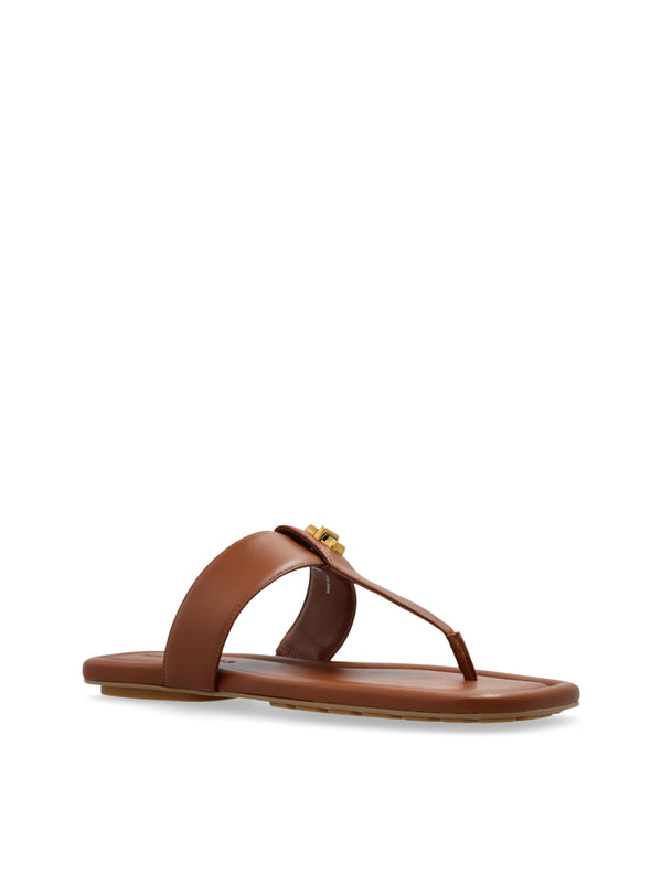 Marc Jacobs Leather sandal in brown