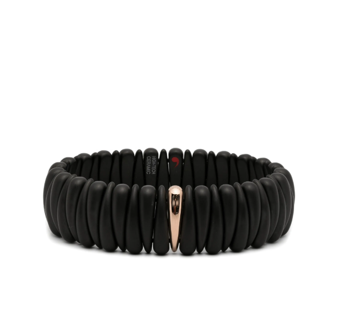Roberto Demeglio 18kt Rose Gold 100% bracelet in black