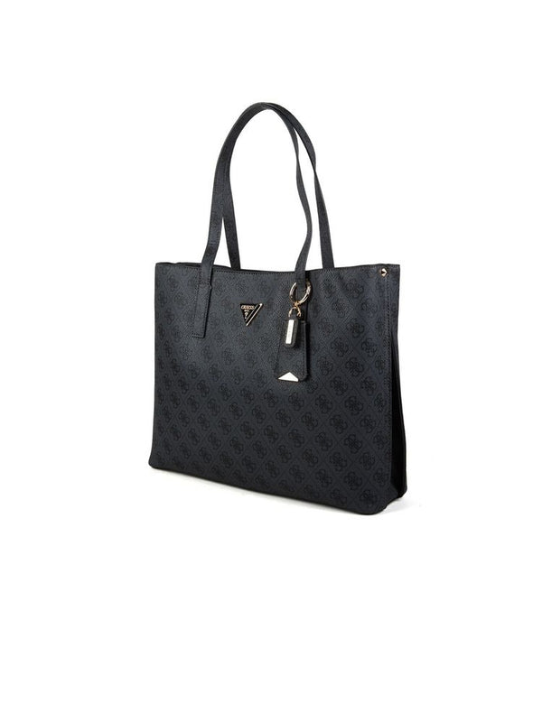 Guess 100% Polyurethane tote bag in black