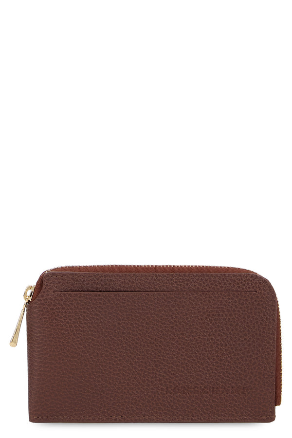 Leather Wallet Coffee & Purses
