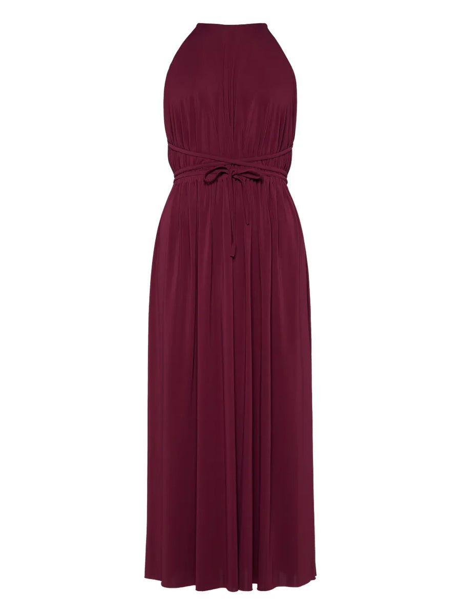 Eres Polyamide 94% dress in burgundy