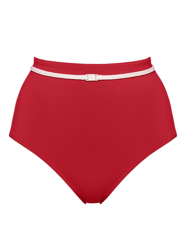 Eres Polyamide 77% bikini bottom in red