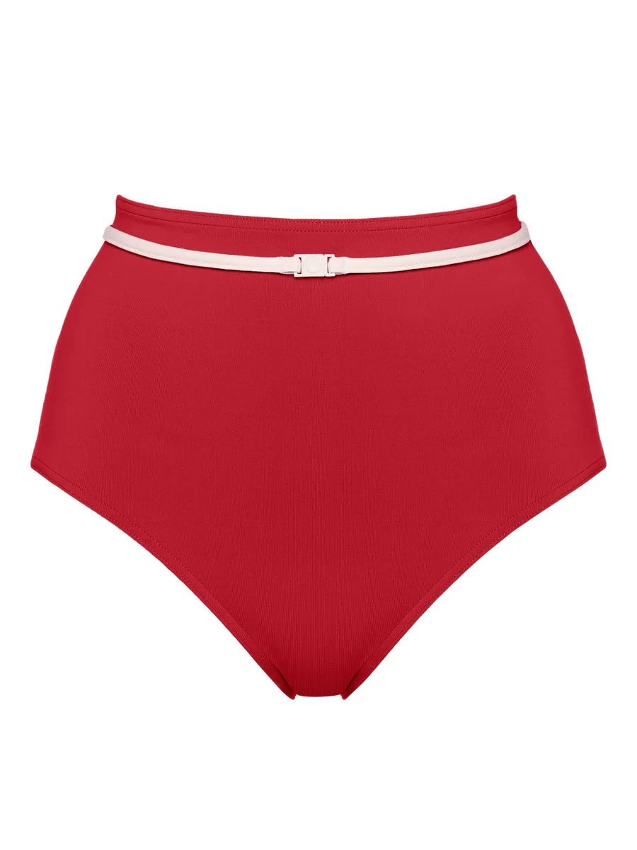 Eres Polyamide 77% bikini bottom in red