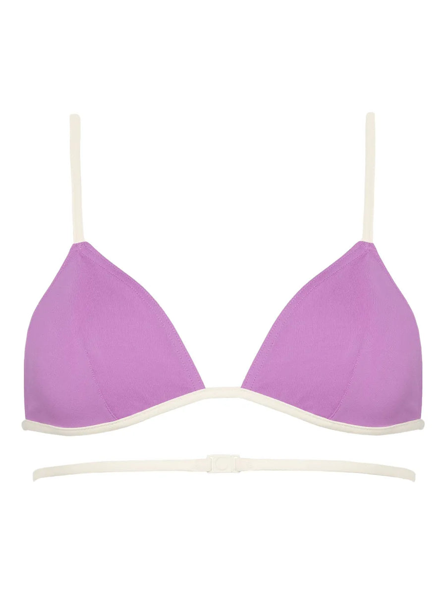 Eres Polyamide 77% bikini top in purple