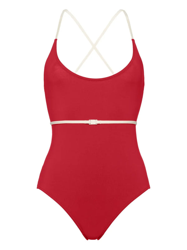 Eres Polyamide 77% swimsuit in red