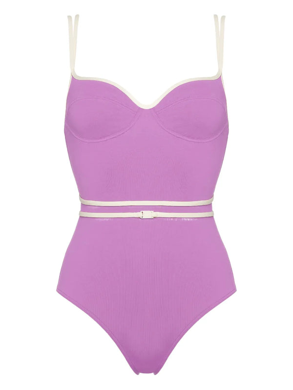 Eres Polyamide 77% swimsuit in lilac