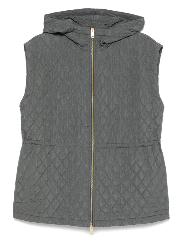 Fabiana Filippi Polyester 34% gilet in grey