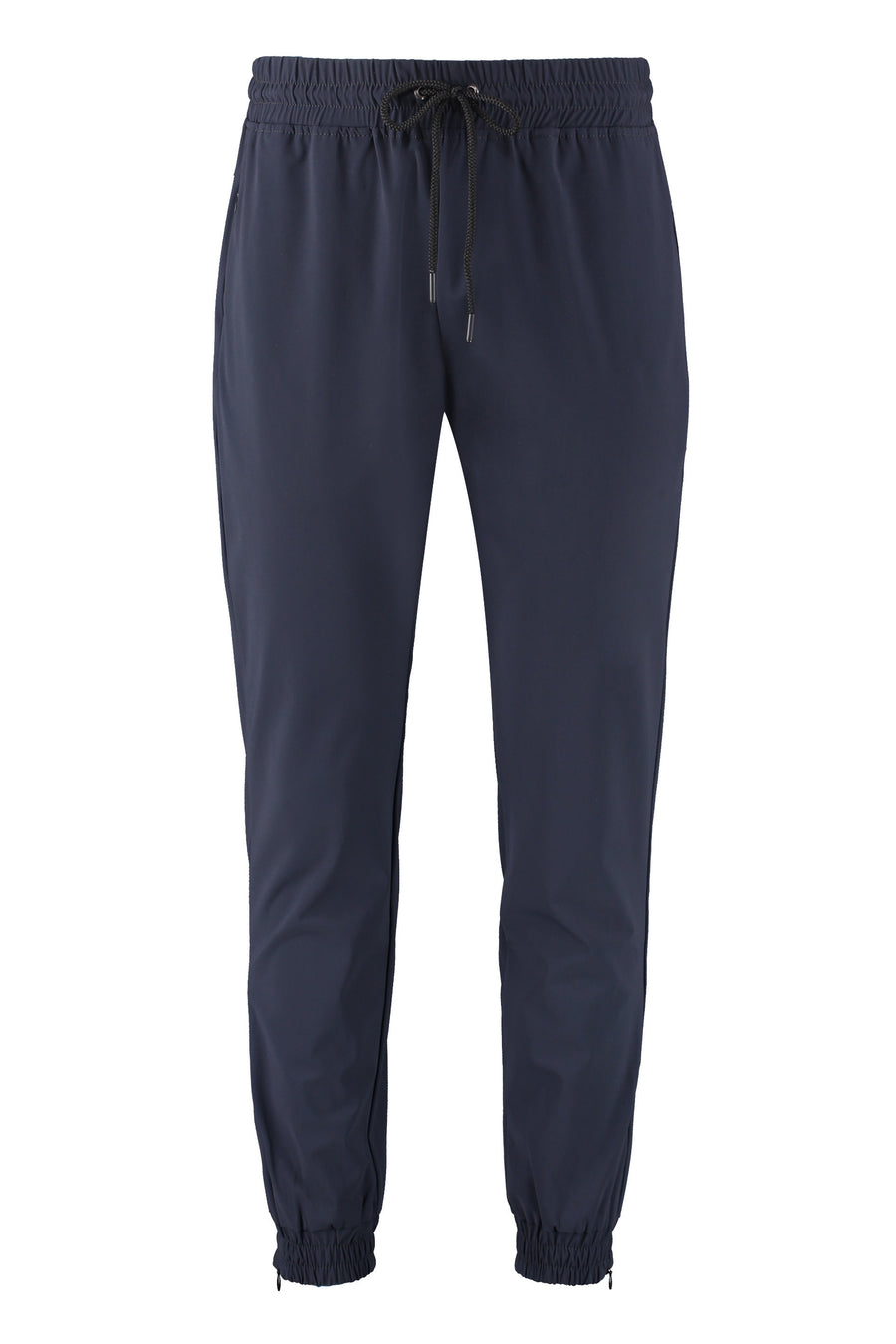 Technical Fabric Pants Blue Polyamide Trousers