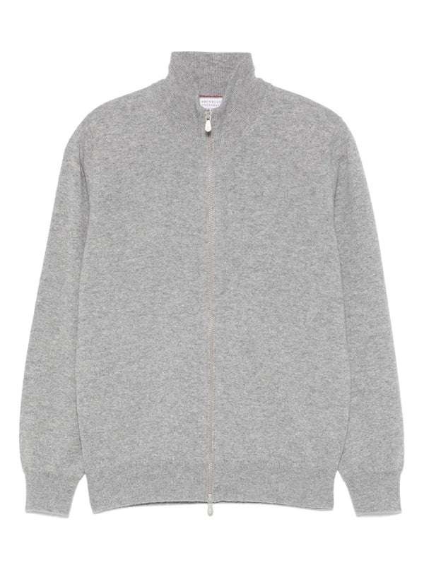 Brunello Cucinelli Cashmere 100% cardigan in grey