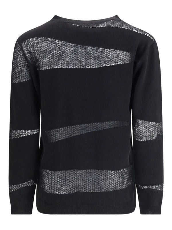 Fabiana Filippi Virgin Wool 75% sweater in black