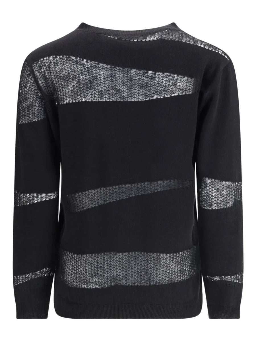 Fabiana Filippi Virgin Wool 75% sweater in black