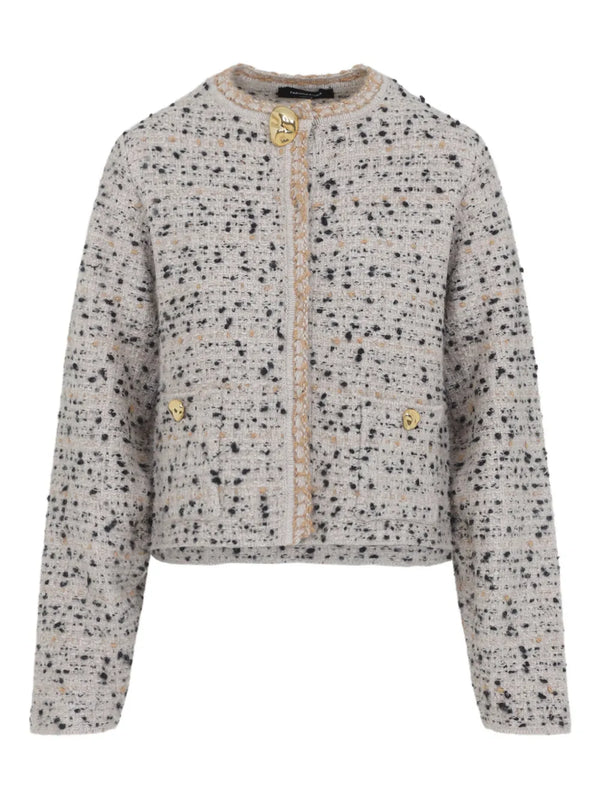 Fabiana Filippi Virgin Wool 100% jacket in beige