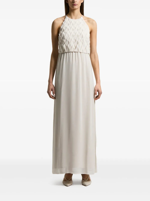 Peserico 100% (fiber type not specified) maxi dress in ivory