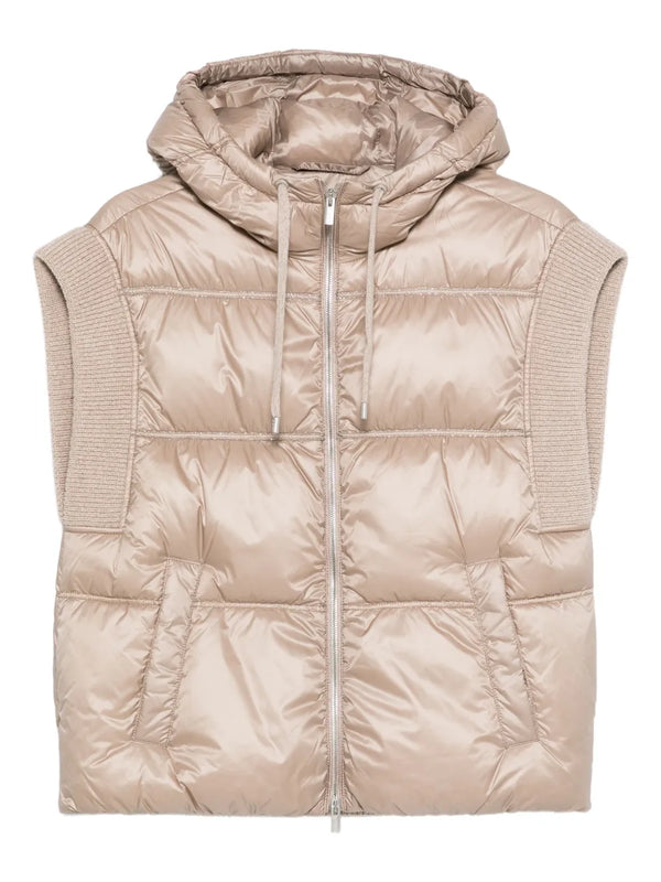 Peserico Outer: Polyamide 100%; Lining: Wool 69% vest in beige