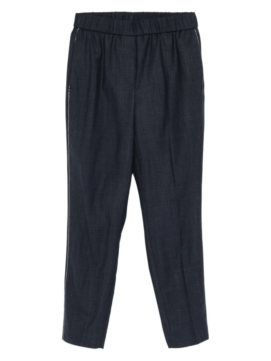 Peserico Outer: Virgin Wool 100%; Lining: Acetate 61% trousers in navy