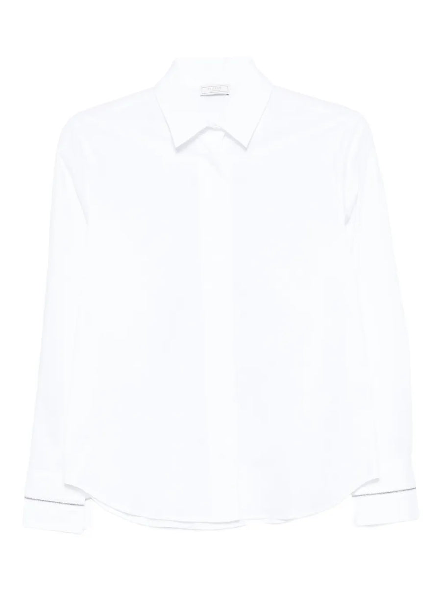 Peserico Cotton 97% shirt in white