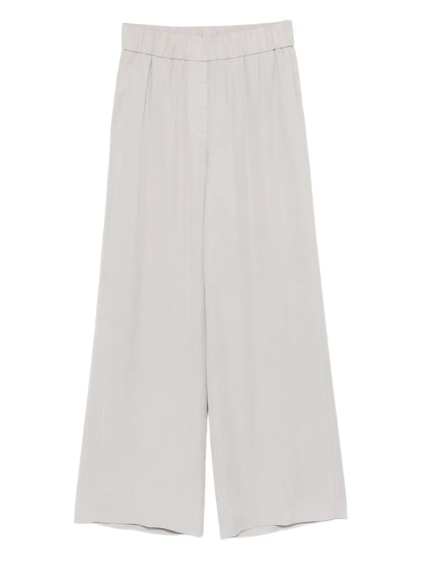 Peserico Outer: Lyocell 100%; Lining: Acetate 61% trousers in grey