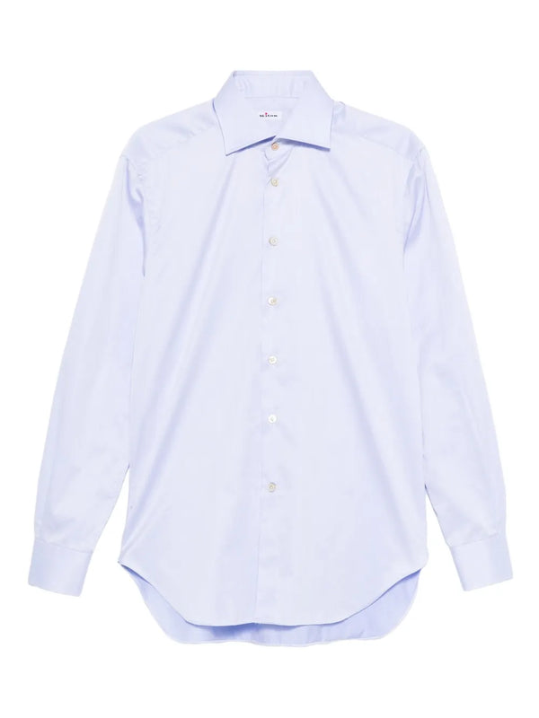 Kiton Cotton 100% shirt in lavender