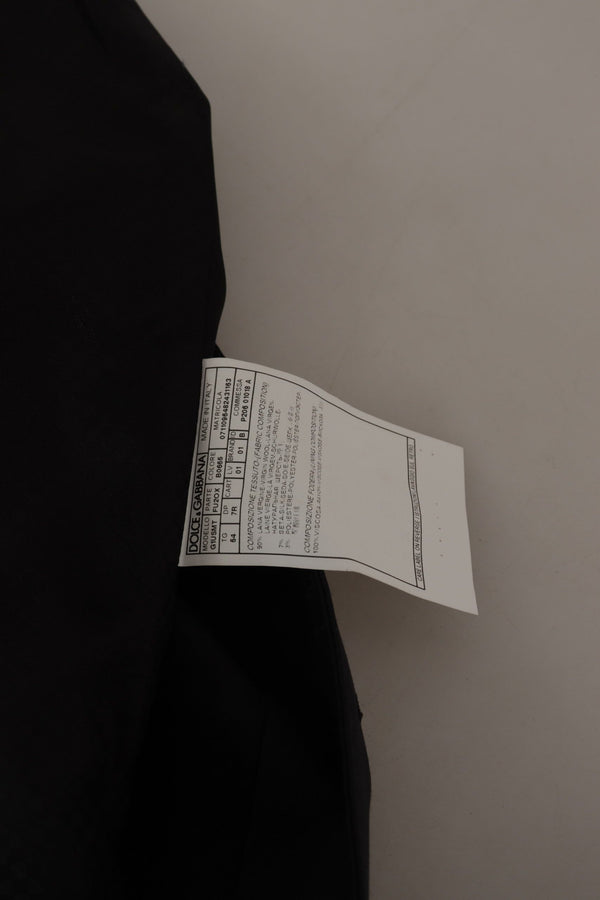 Dolce & Gabbana 90% Virgin Wool blazer in dark blue