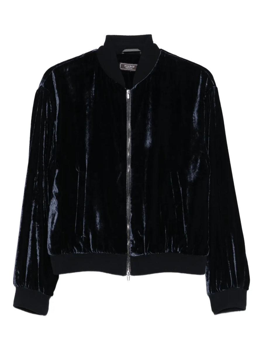 Peserico Outer: Wool 100% jacket in black