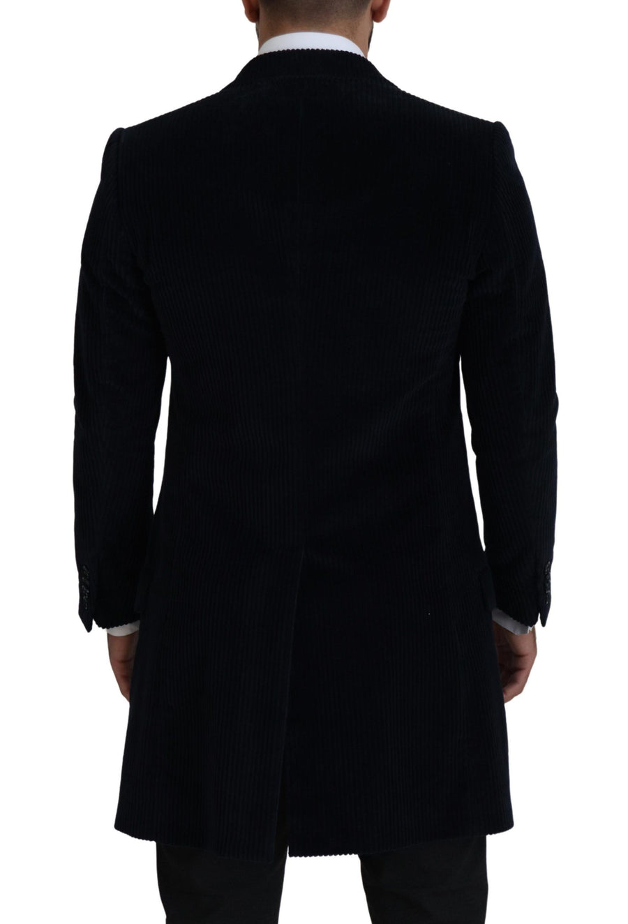 Dolce & Gabbana 100% Cotton coat in black