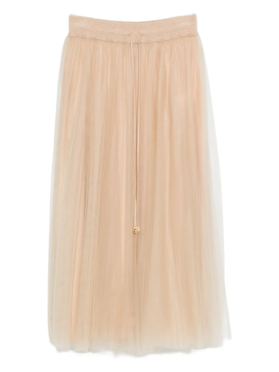 Fabiana Filippi Outer: Polyamide 100% skirt in beige
