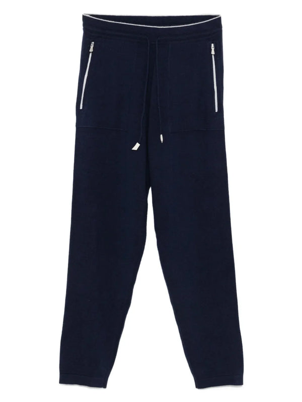 Eleventy Cashmere 100% joggers in navy