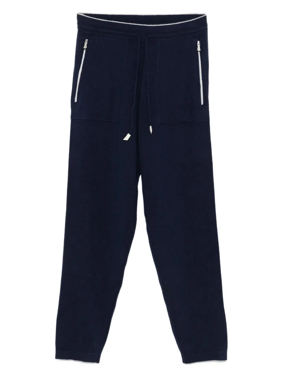 Eleventy Cashmere 100% joggers in navy