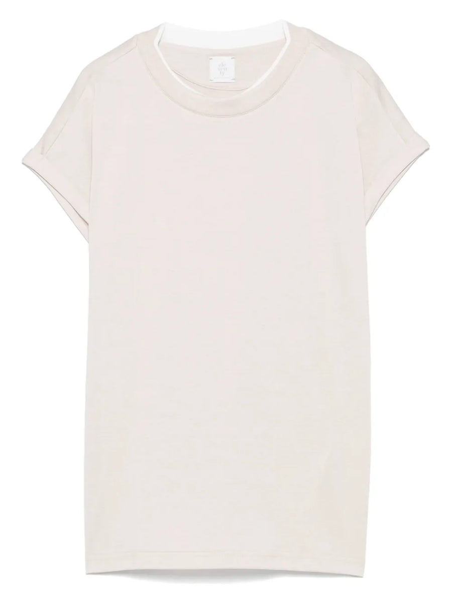 Eleventy Cotton 100% t-shirt in cream