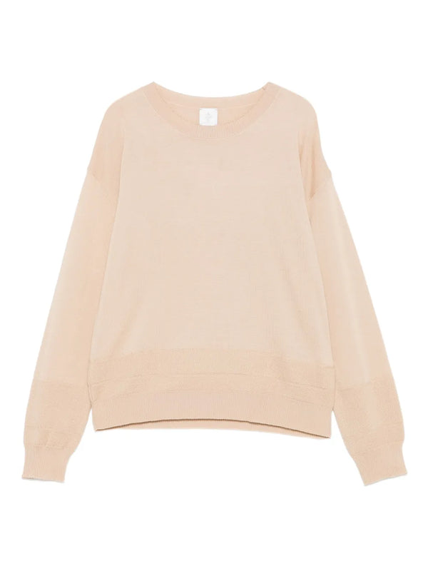 Eleventy Wool 100% sweater in beige